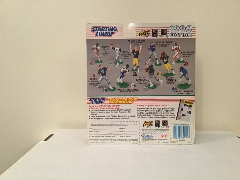 Mark Brunell - Kenner action figure collectible - Main Image 2