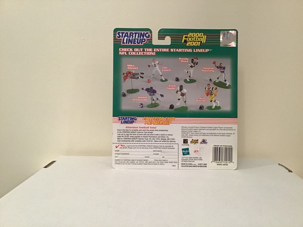 Randy Moss - Kenner action figure collectible - Main Image 2