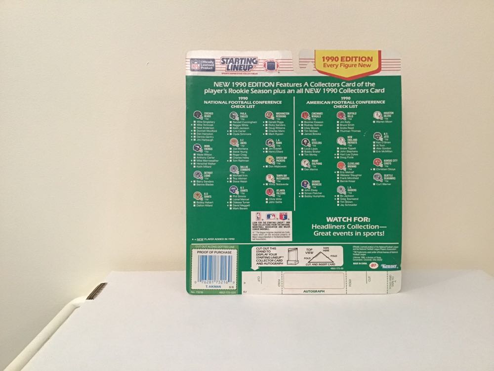 Troy Aikman - Kenner action figure collectible - Main Image 2