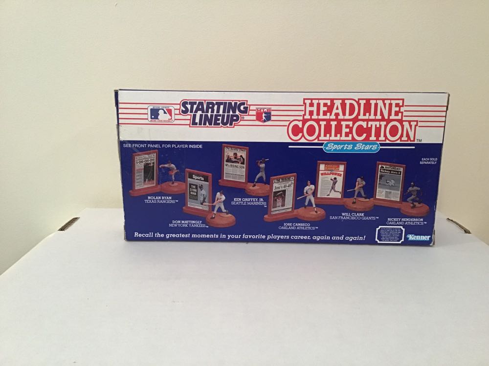 Rickey Henderson - Kenner (Headlin Collection) action figure collectible - Main Image 2