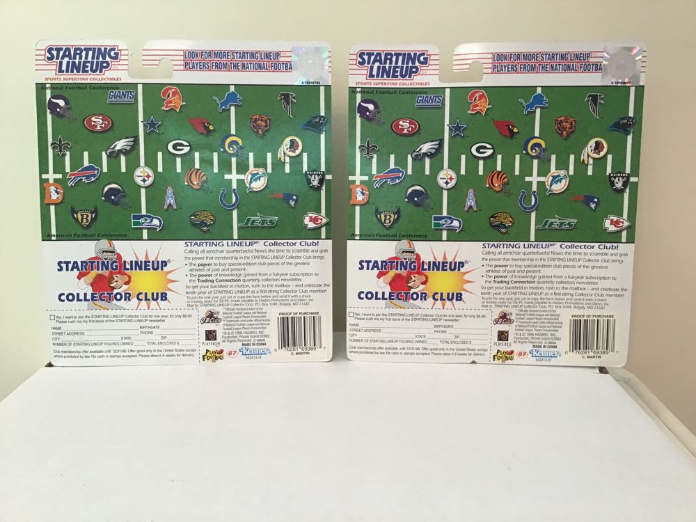 Curtis Martin - Kenner action figure collectible - Main Image 2