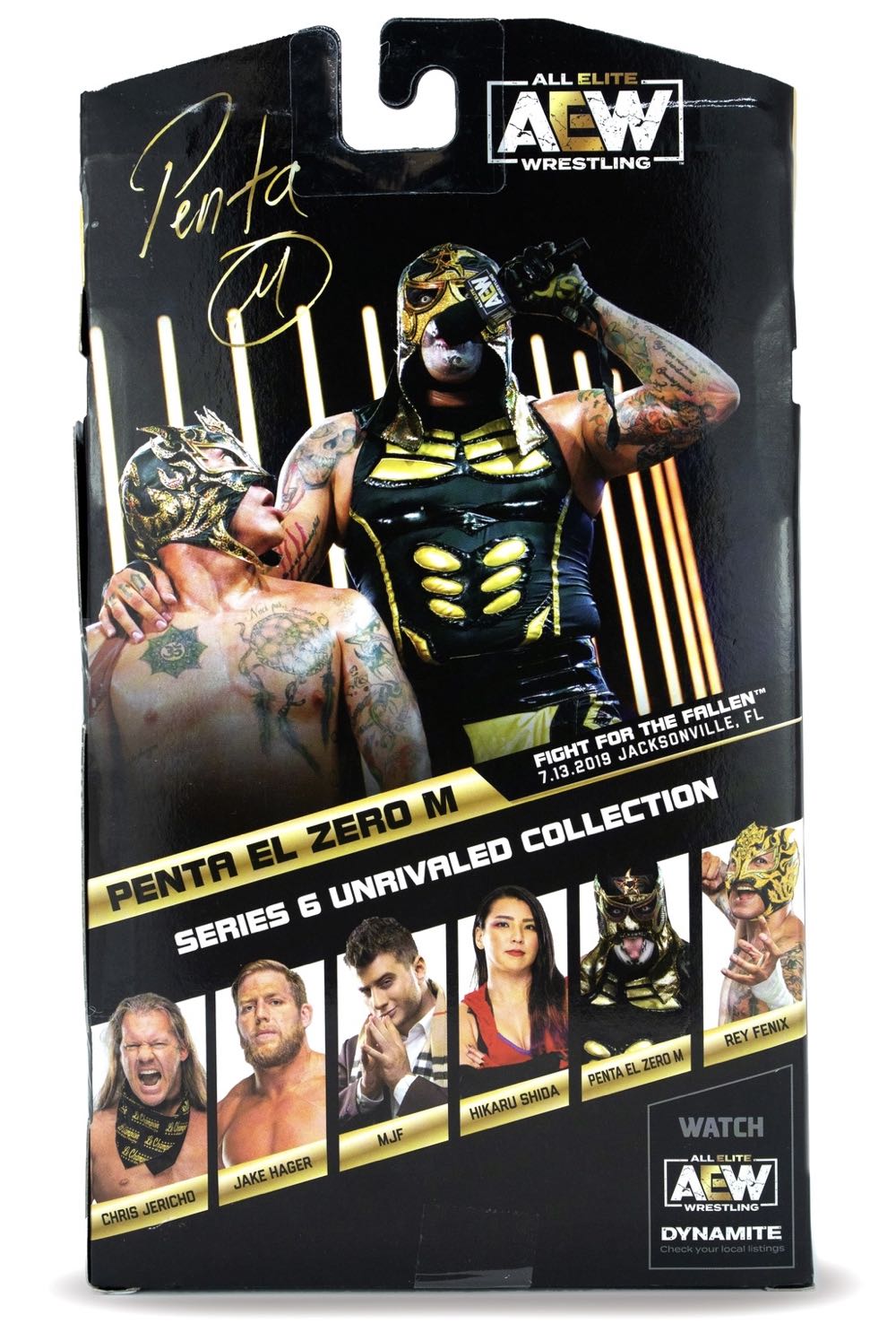 AEW Penta El Zero M - Jazwares (AEW Unrivaled Collection) action figure collectible [Barcode 191726377450] - Main Image 3