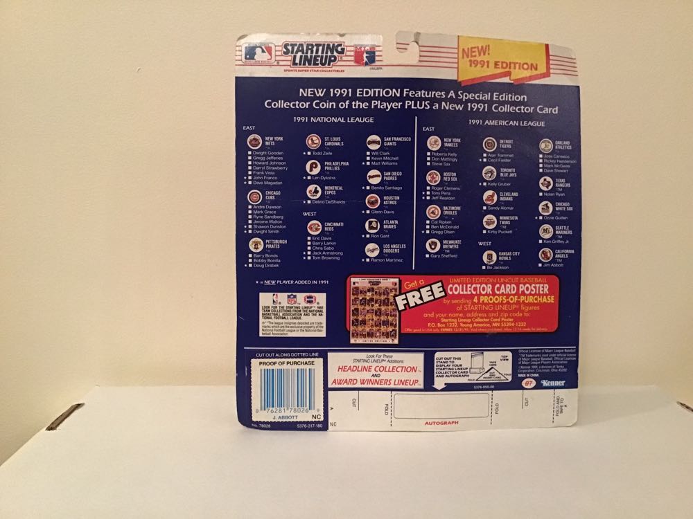 Jim Abbott - Kenner action figure collectible - Main Image 2