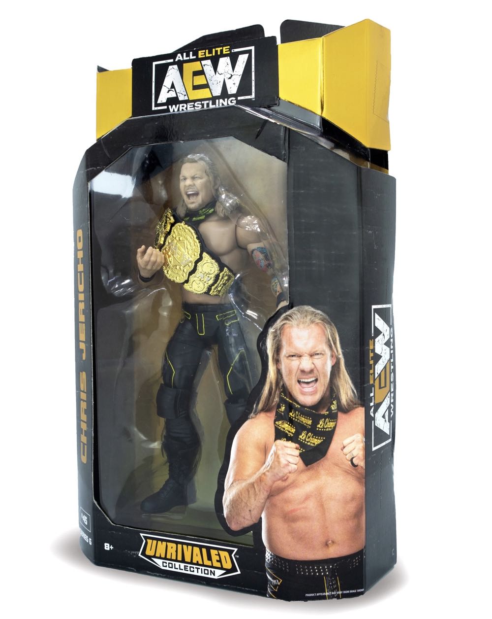Chris Jericho - AEW Unrivaled Collection - Jazwares (AEW Unrivaled Collection) action figure collectible [Barcode 191726377405] - Main Image 2