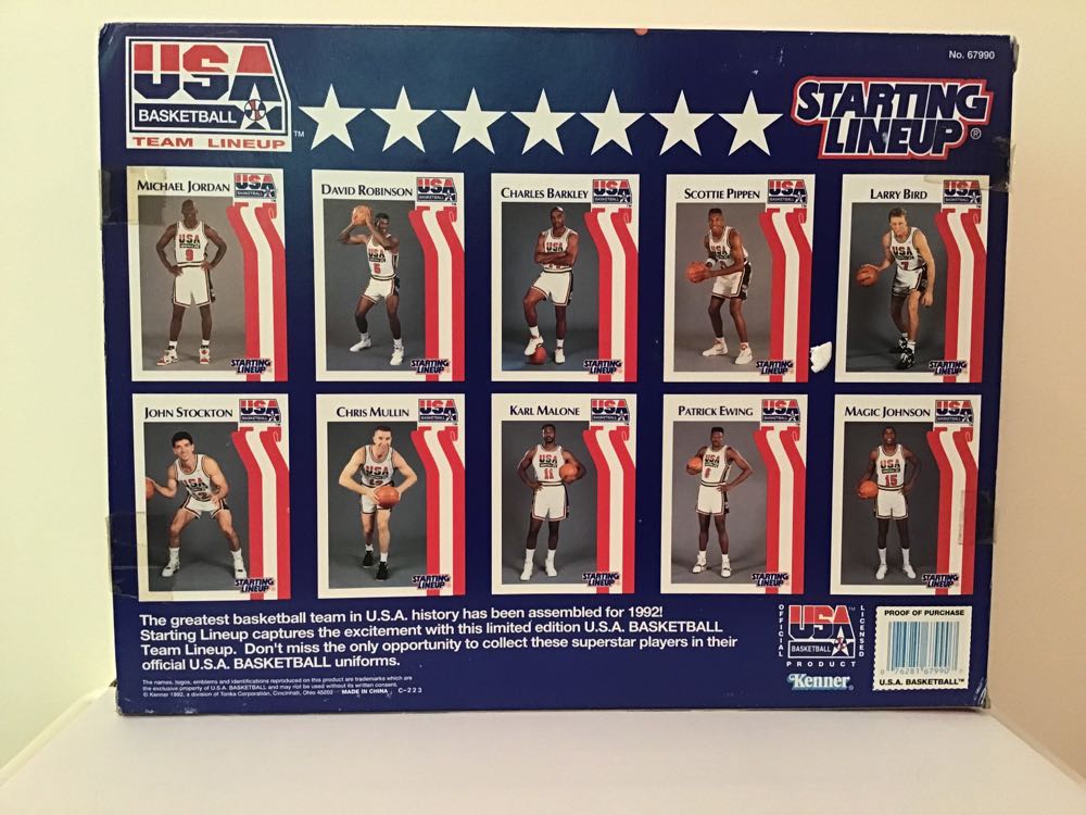 1992 Team Lineup - Kenner (Olympic Team) action figure collectible - Main Image 2