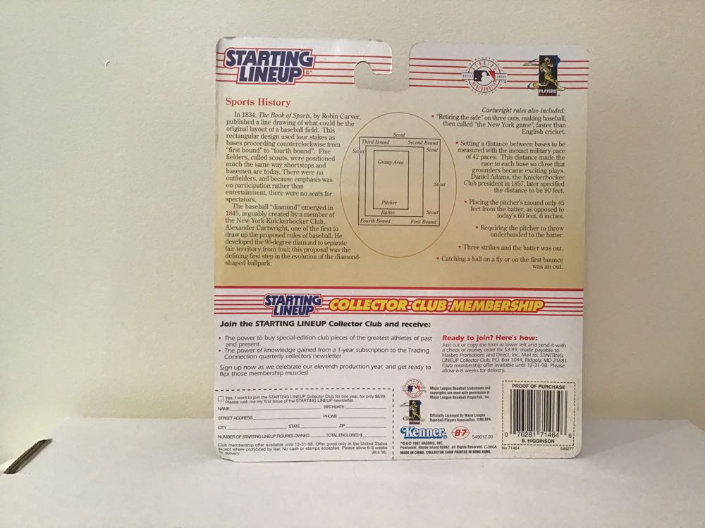 Bobby Higginson - Kenner action figure collectible - Main Image 2