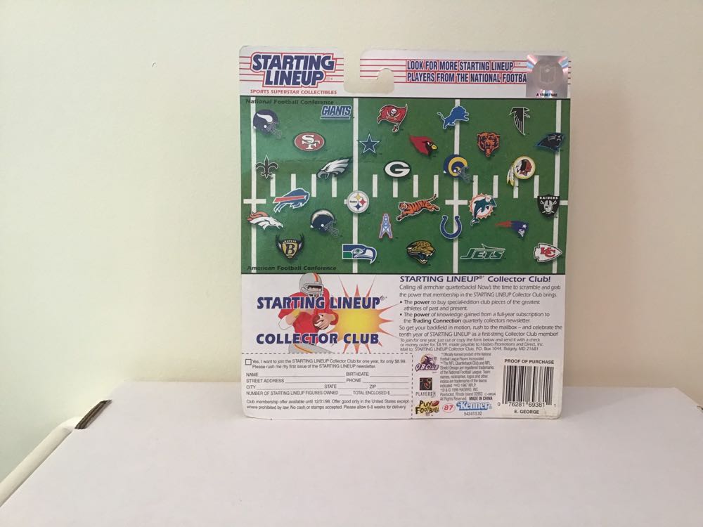 Eddie George - Kenner action figure collectible - Main Image 2