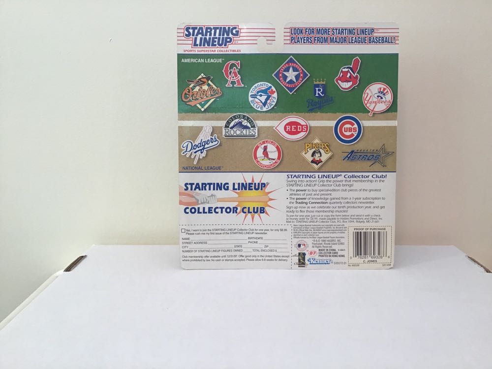 Chipper Jones - Kenner action figure collectible - Main Image 2