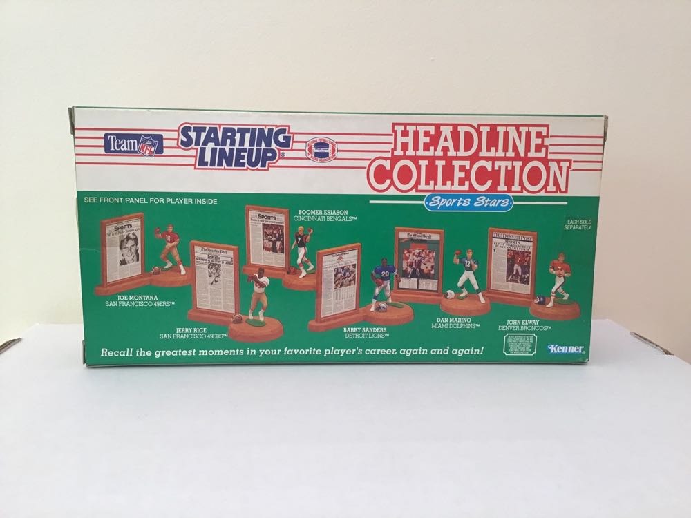 Barry Sanders - Kenner (Headlin Collection) action figure collectible - Main Image 2