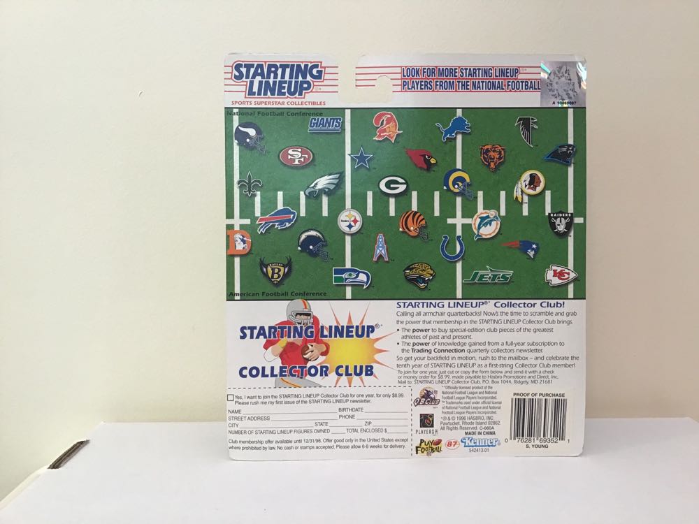 Steve Young - Kenner action figure collectible - Main Image 2