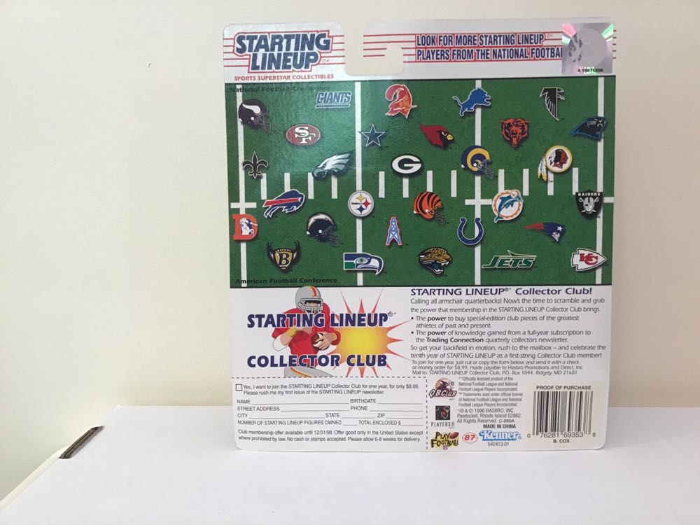 Bryan Cox - Kenner action figure collectible - Main Image 2