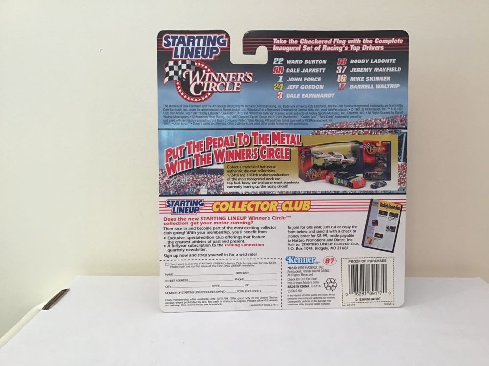 Dale Earnhardt - Kenner (Winners Circle) action figure collectible - Main Image 2