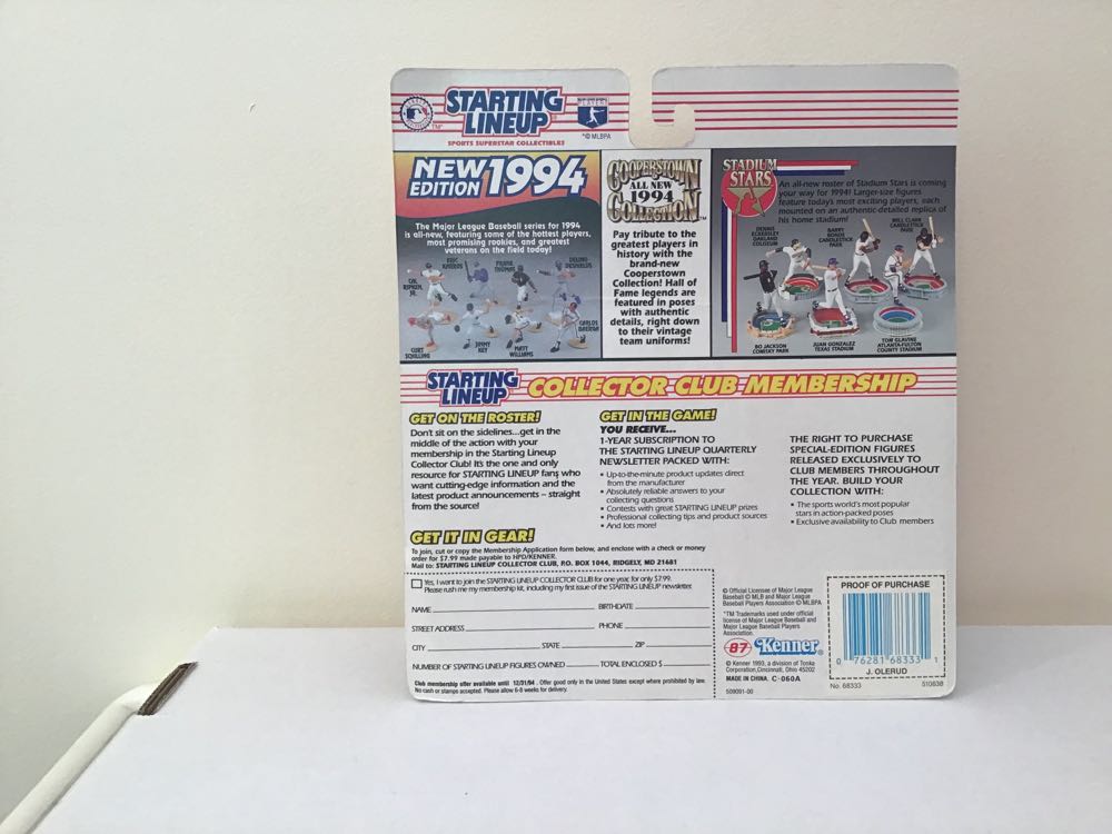 John Olerud - Kenner action figure collectible - Main Image 2