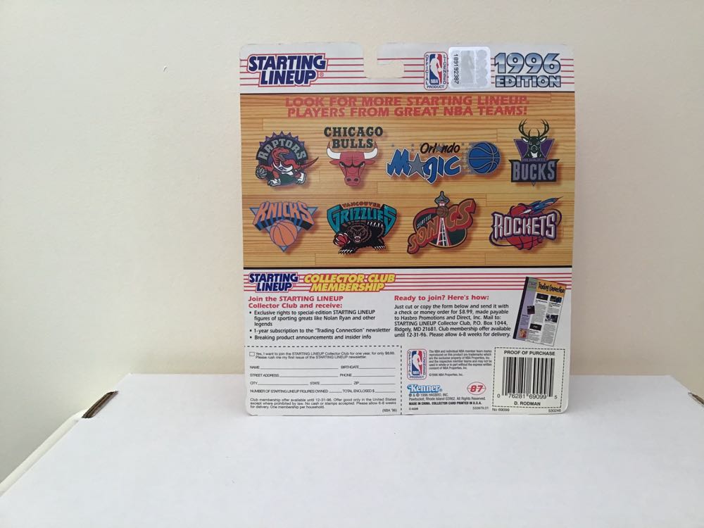 Dennis Rodman - Kenner action figure collectible - Main Image 2