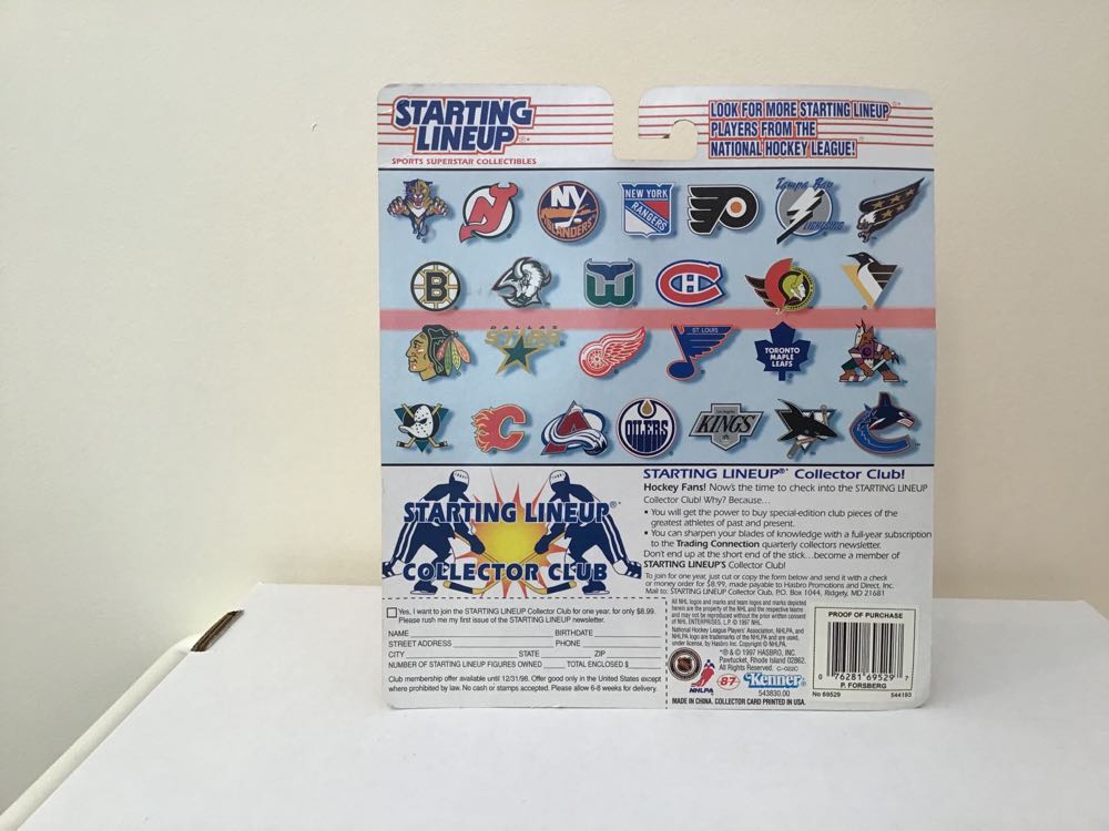 Peter Forsberg - Kenner action figure collectible - Main Image 2