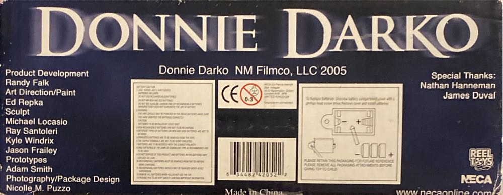 Talking Frank The Bunny Donnie Darko - Neca Reel Toys (Donnie Darko) action figure collectible [Barcode 634482420522] - Main Image 4