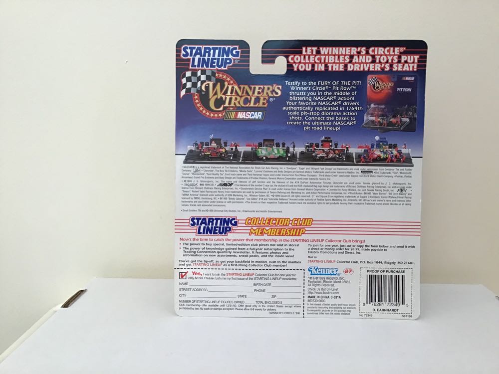 Dale Earnhardt - Kenner (Winners Circle) action figure collectible - Main Image 2