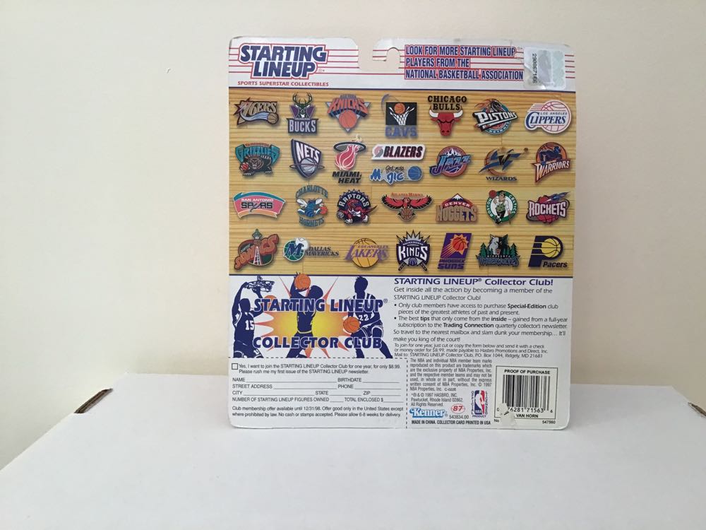 Keith Van Horn - Kenner action figure collectible - Main Image 2