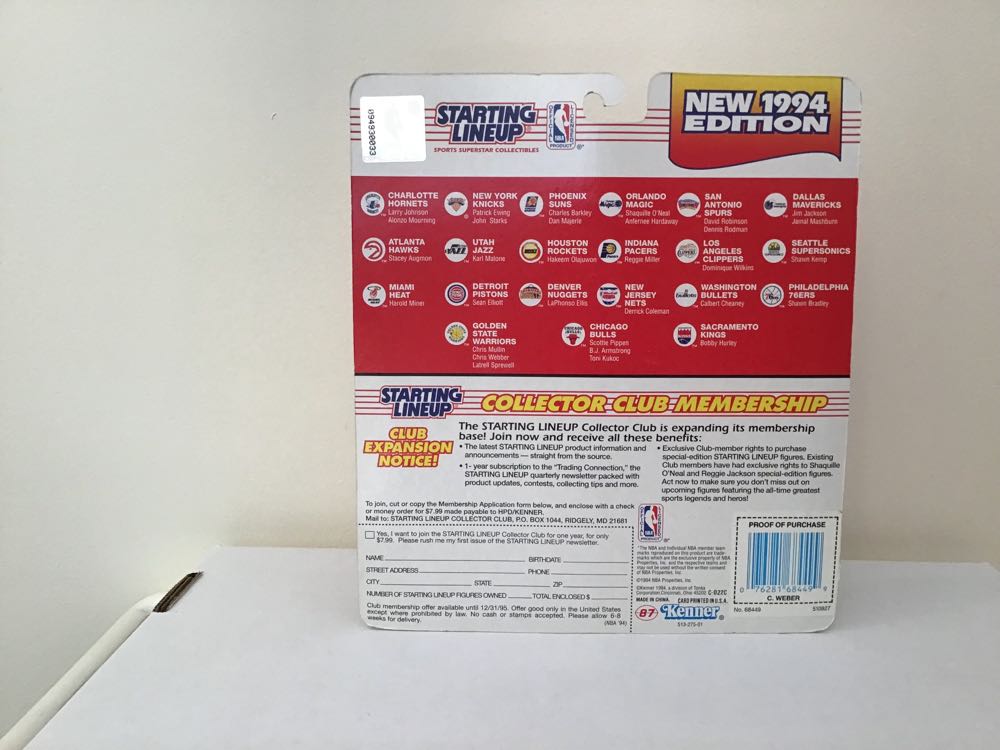 Chris Weber - Kenner action figure collectible - Main Image 2