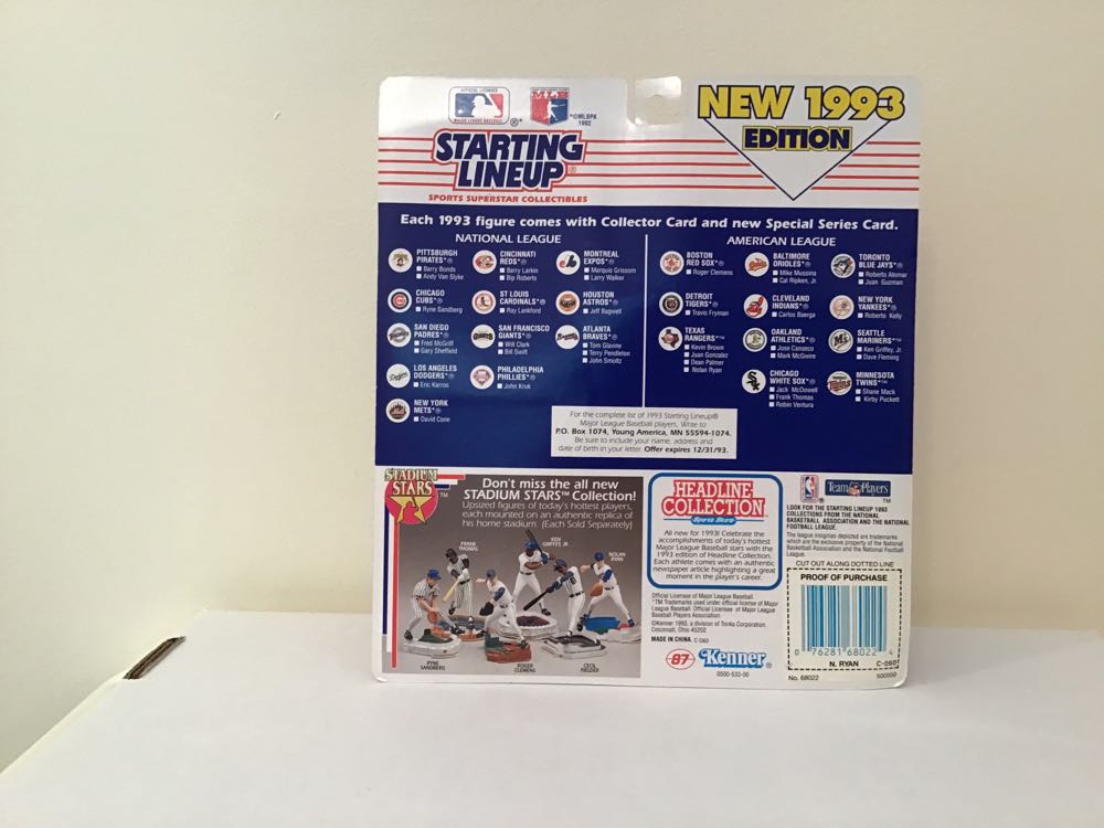 Nolan Ryan - Kenner action figure collectible - Main Image 2