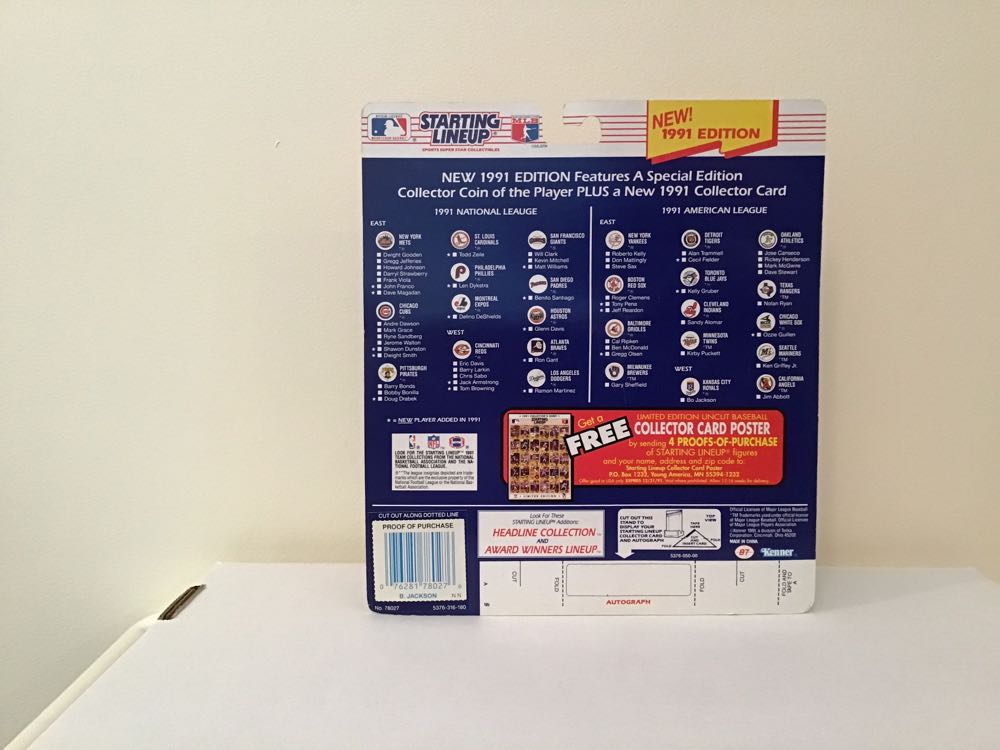 Bo Jackson - Kenner action figure collectible - Main Image 2