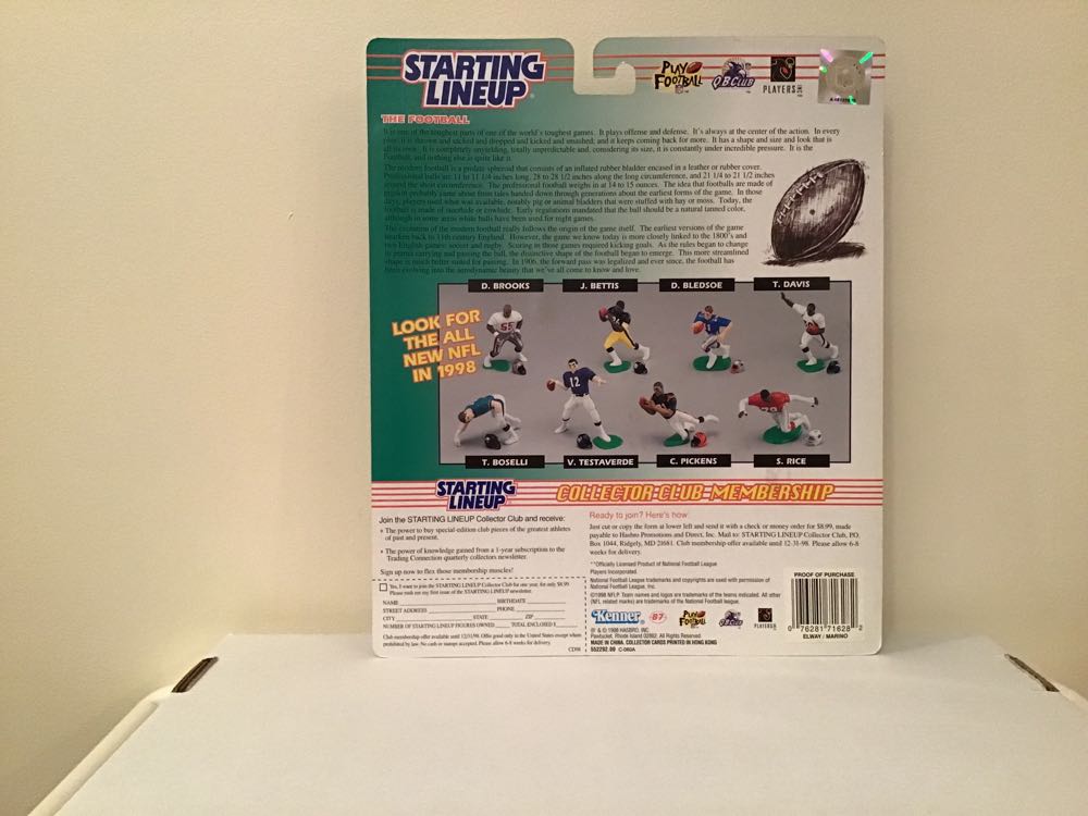 John Elway / Dan Marino - Kenner (Classic Doubles) action figure collectible - Main Image 2