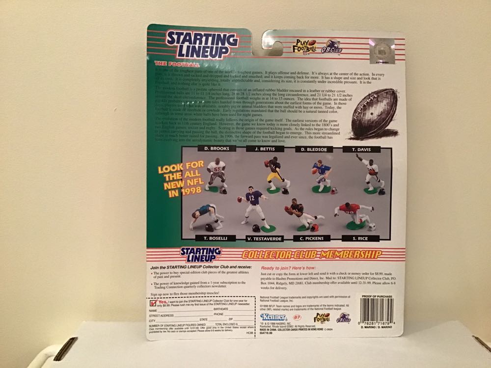 Dan Marino / Dan Marino - Kenner (Classic Doubles) action figure collectible - Main Image 2