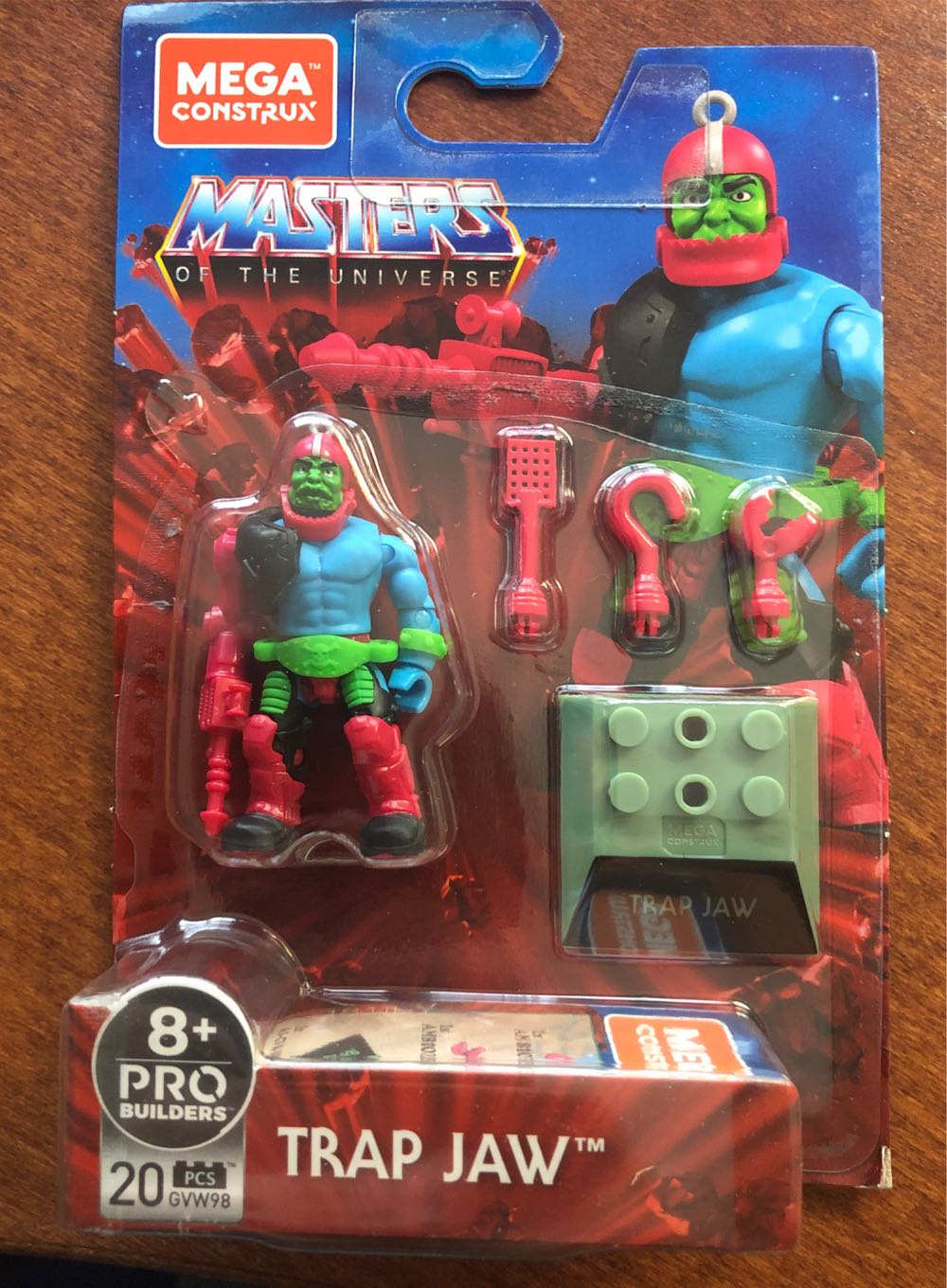 Trap Jaw - Mega Construx MOTU (Mega Construx MOTU) action figure collectible [Barcode 887961934441] - Main Image 2