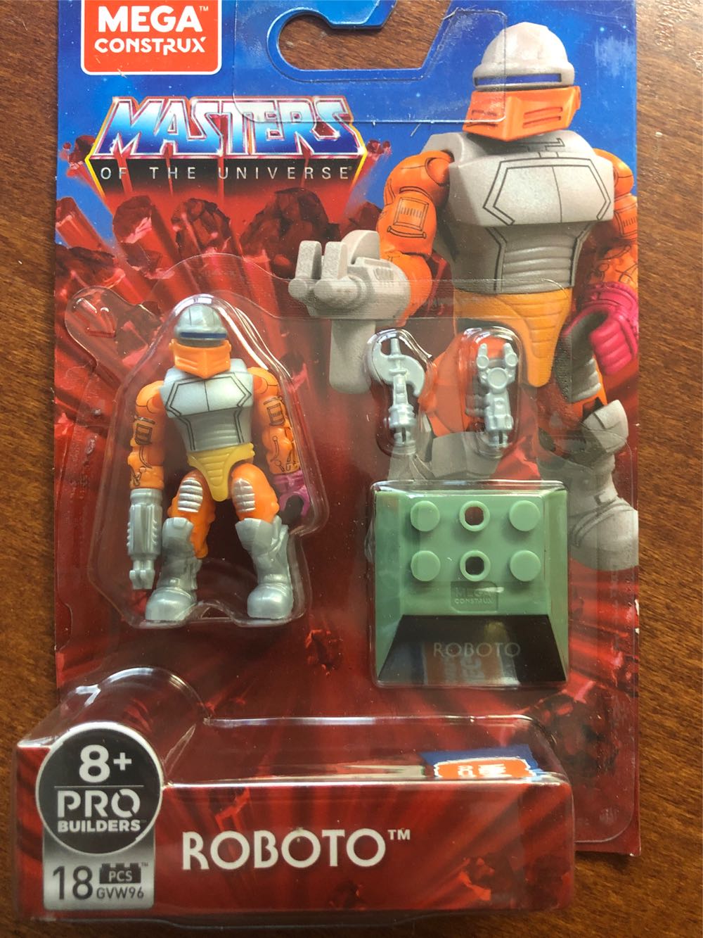 Roboto - Mega Construx (Mega Construx MOTU) action figure collectible [Barcode 887961934427] - Main Image 2