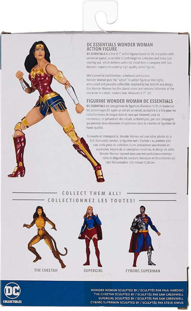 Wonder Woman - DC Collectibles (DC Essentials) action figure collectible - Main Image 4