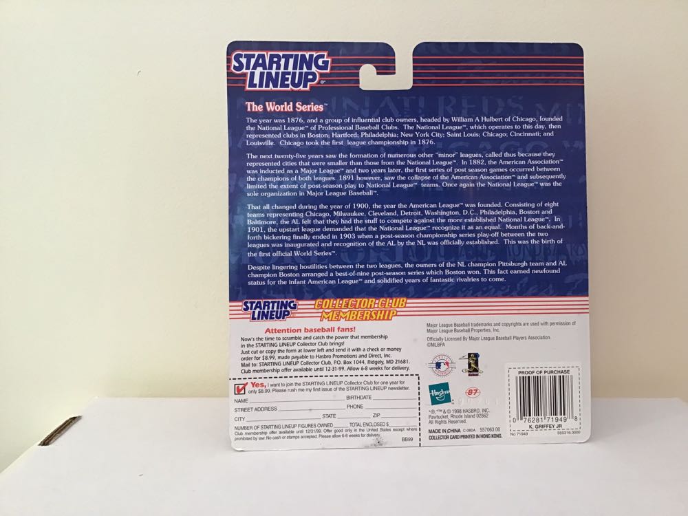 Ken Griffey, Jr. - Kenner action figure collectible - Main Image 2