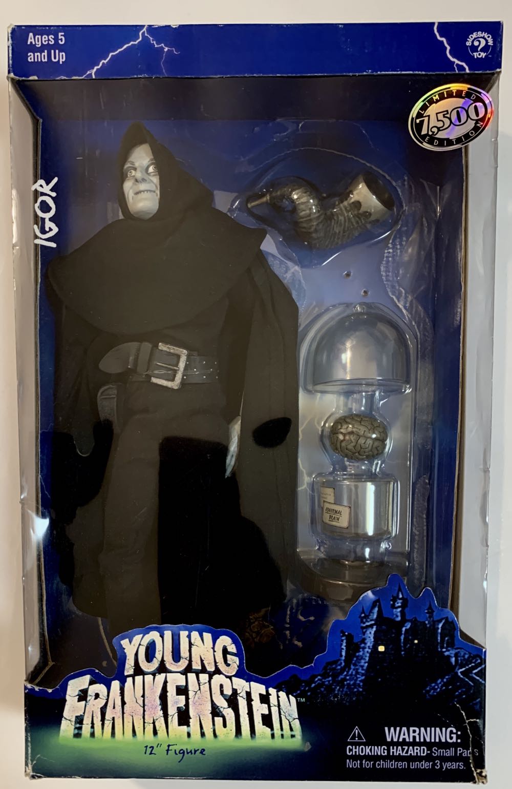 Igor - Sideshow Toy (Young Frankenstein) action figure collectible [Barcode 747720180307] - Main Image 2