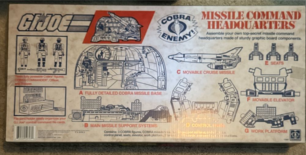 G.I. Joe - Missile Command Headquarters - Hasbro action figure collectible [Barcode 630509597970] - Main Image 2