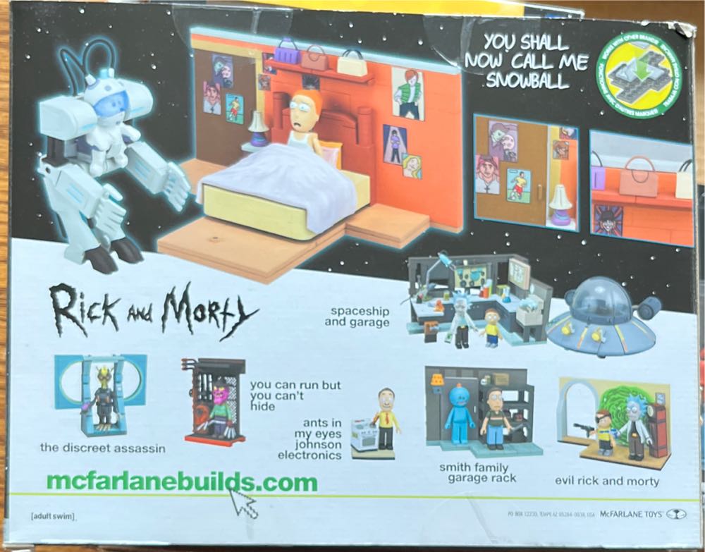 Rick And Morty You Shall Now Call Me Snowball - Mcfarlane’s (Rick & Morty) action figure collectible [Barcode 787926128567] - Main Image 2