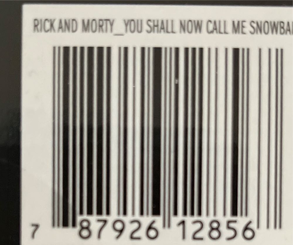 Rick And Morty You Shall Now Call Me Snowball - Mcfarlane’s (Rick & Morty) action figure collectible [Barcode 787926128567] - Main Image 3