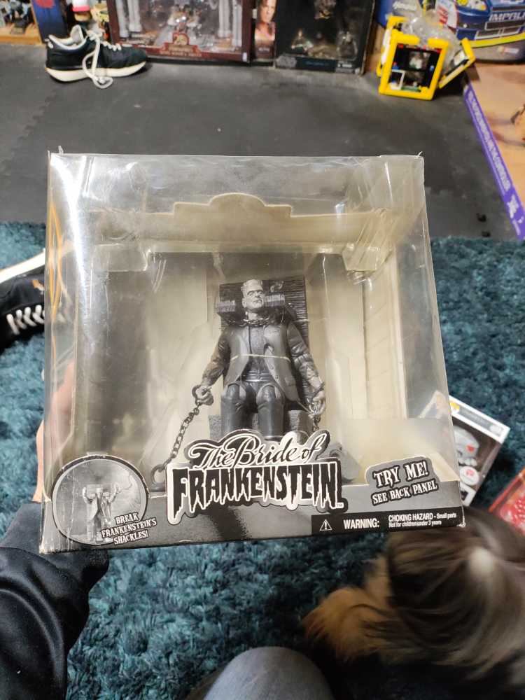 Jakks Pacific Bride Of Frankenstein Black And Gray  action figure collectible [Barcode 039897410289] - Main Image 2