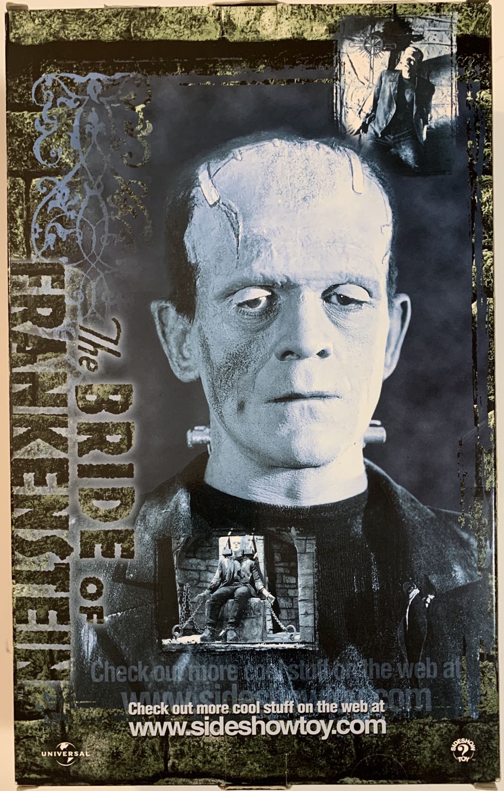 Monsters The Bride Of Frankenstein Monster - Sideshow Toy action figure collectible [Barcode 747720202719] - Main Image 3