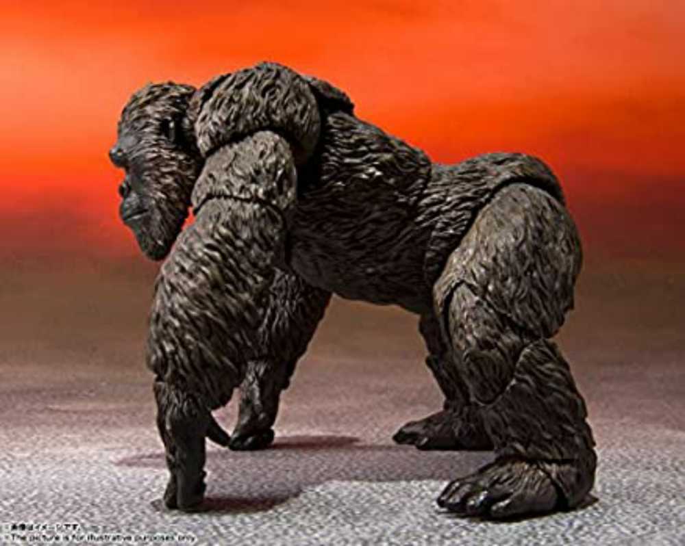 Kong (2021) - Bandai (S.H. MonsterArts) action figure collectible [Barcode 4573102604781] - Main Image 4