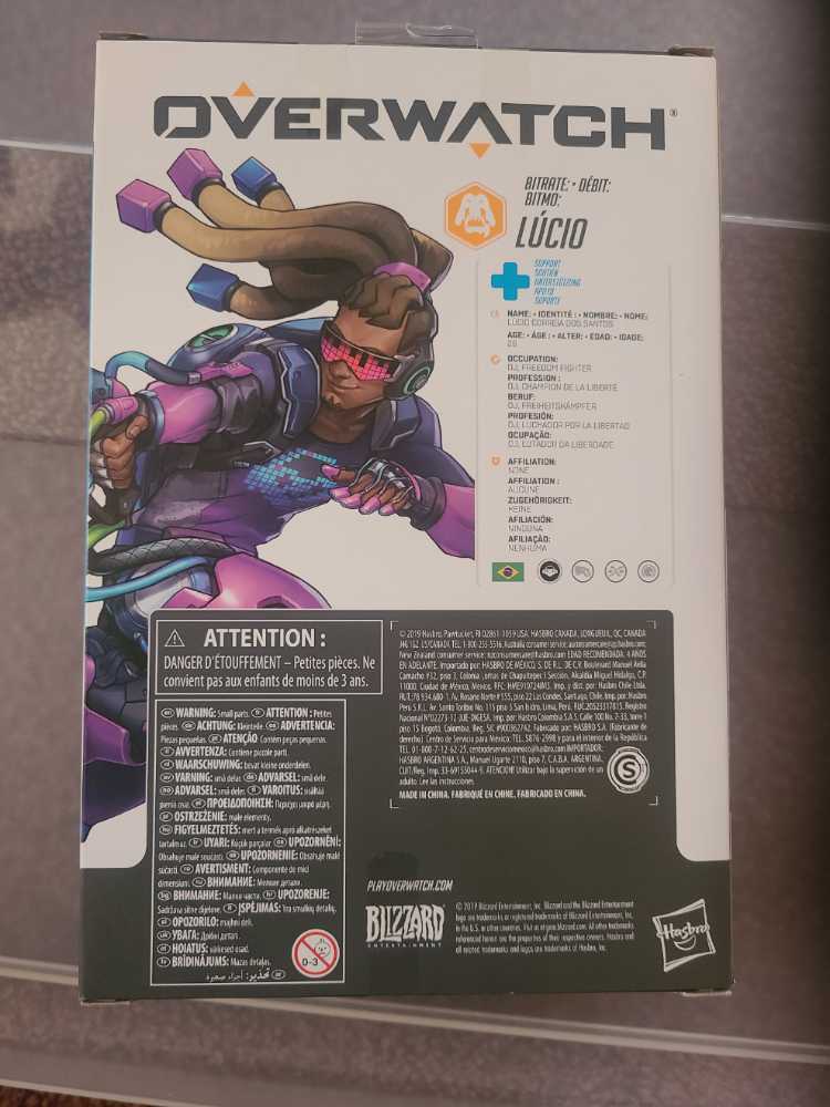 Overwatch Ultimates: Lucio (Bitrate) - Hasbro (Overwatch Ultimates Series) action figure collectible [Barcode 630509845224] - Main Image 2