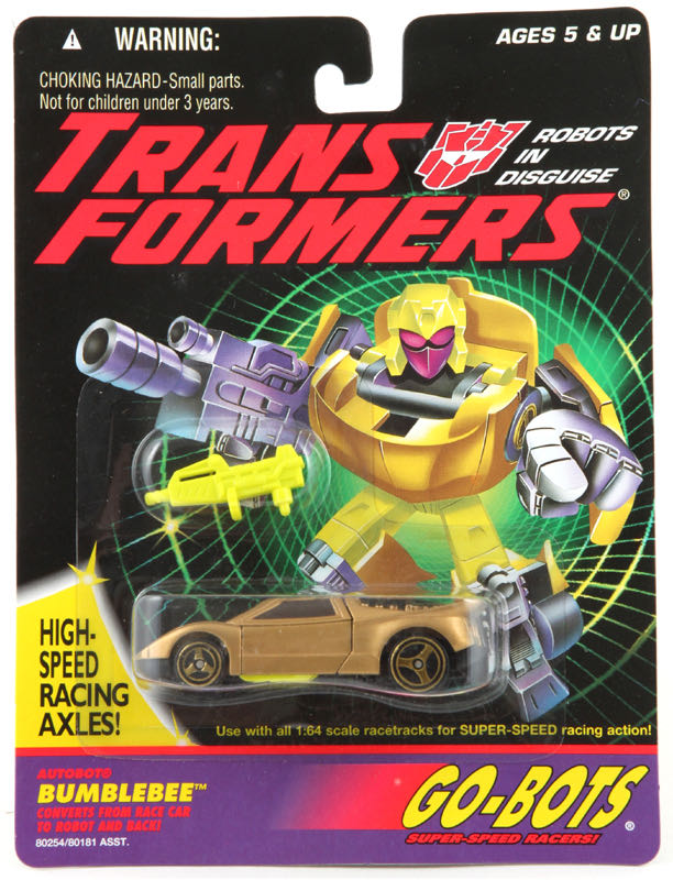 Transformers G2 Bumblebee Go-Bots - Hasbro (Transformers Generation 2) action figure collectible [Barcode 038976802540] - Main Image 3