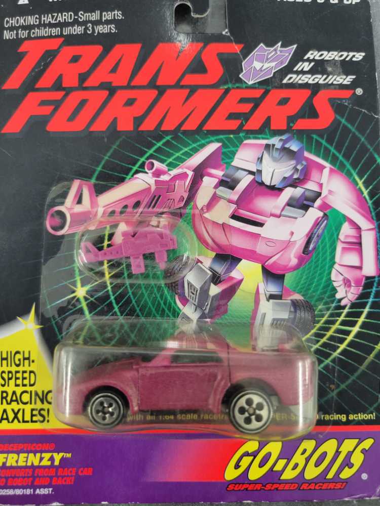 Transformers G2 Frenzy Go-bots - Hasbro (Generation 2) action figure collectible [Barcode 038976802588] - Main Image 2