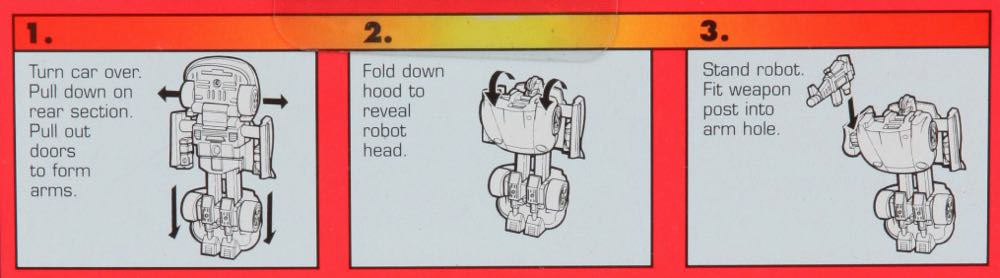 Transformers G2 Frenzy Go-bots - Hasbro (Generation 2) action figure collectible [Barcode 038976802588] - Main Image 7