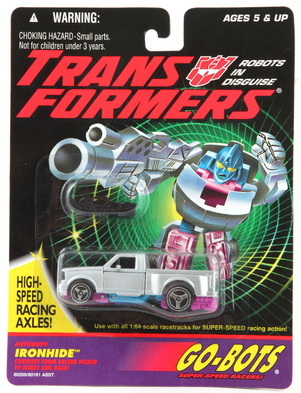 Transformers G2 Ironhide Go-Bots - Hasbro (Transformers (Robots in Disguise) / Go-Bots) action figure collectible [Barcode 038976802595] - Main Image 2