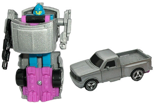 Transformers G2 Ironhide Go-Bots - Hasbro (Transformers (Robots in Disguise) / Go-Bots) action figure collectible [Barcode 038976802595] - Main Image 6