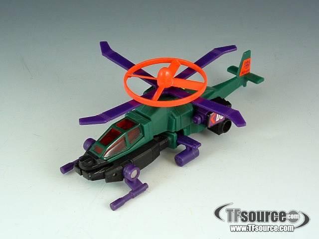 Transformers G2 Powerdive Rotor Force - Hasbro (Transformers (Decepticons)) action figure collectible [Barcode 038976801277] - Main Image 3
