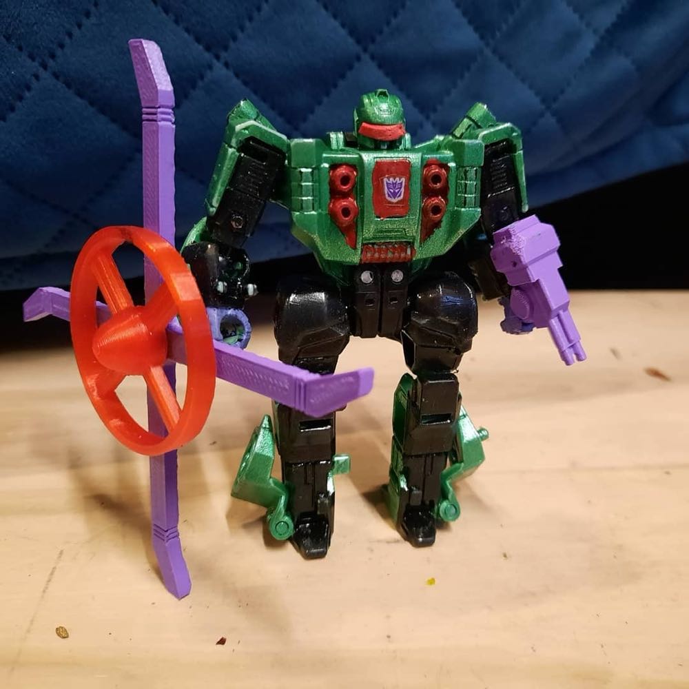 Transformers G2 Powerdive Rotor Force - Hasbro (Transformers (Decepticons)) action figure collectible [Barcode 038976801277] - Main Image 5