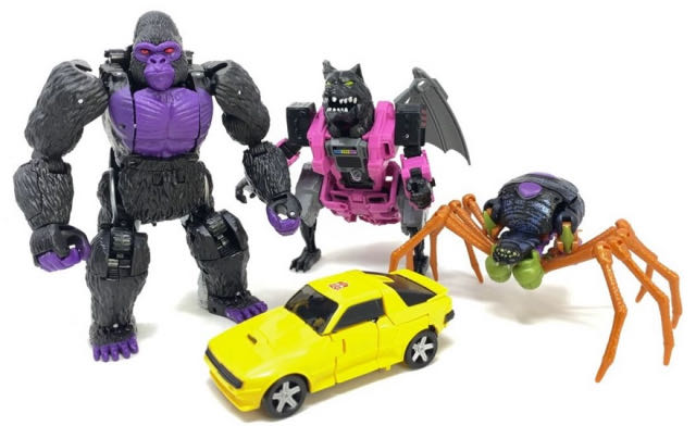 Transformers WFC Worlds Collide: Nemesis Primal, Fangry, Bumblebee & Blackarachnia - Hasbro (The Transformers) action figure collectible [Barcode 5010993854783] - Main Image 3