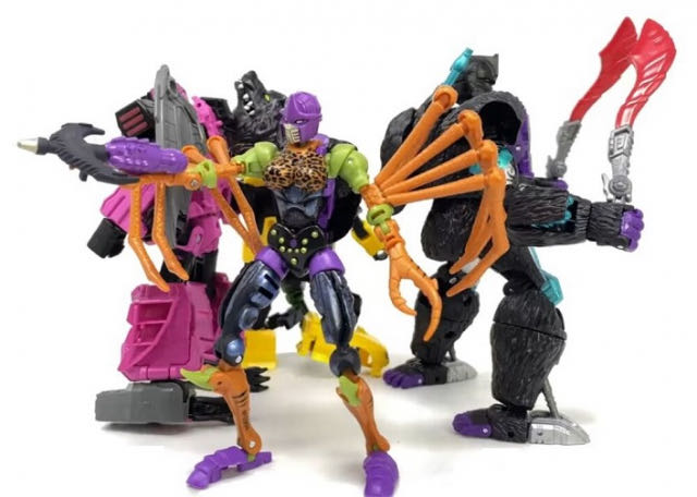 Transformers WFC Worlds Collide: Nemesis Primal, Fangry, Bumblebee & Blackarachnia - Hasbro (The Transformers) action figure collectible [Barcode 5010993854783] - Main Image 4
