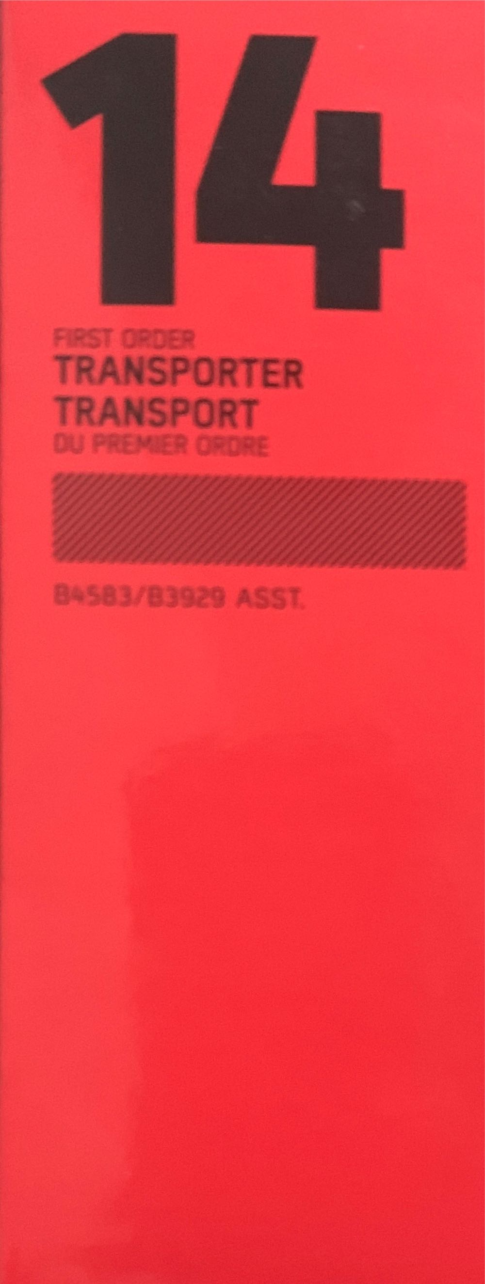 First Order Transport - Disney / Hasbro (The Black Series Titanium Series (Vehicles)) action figure collectible [Barcode 630509362523] - Main Image 3