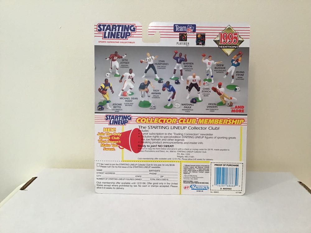 Dan Marino - Kenner action figure collectible - Main Image 2